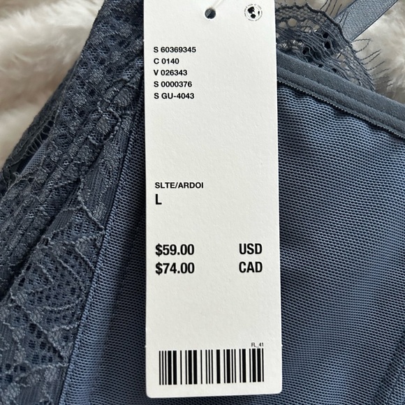 Out From Under Modern Love Corset Slate (Large) - Picture 5 of 5